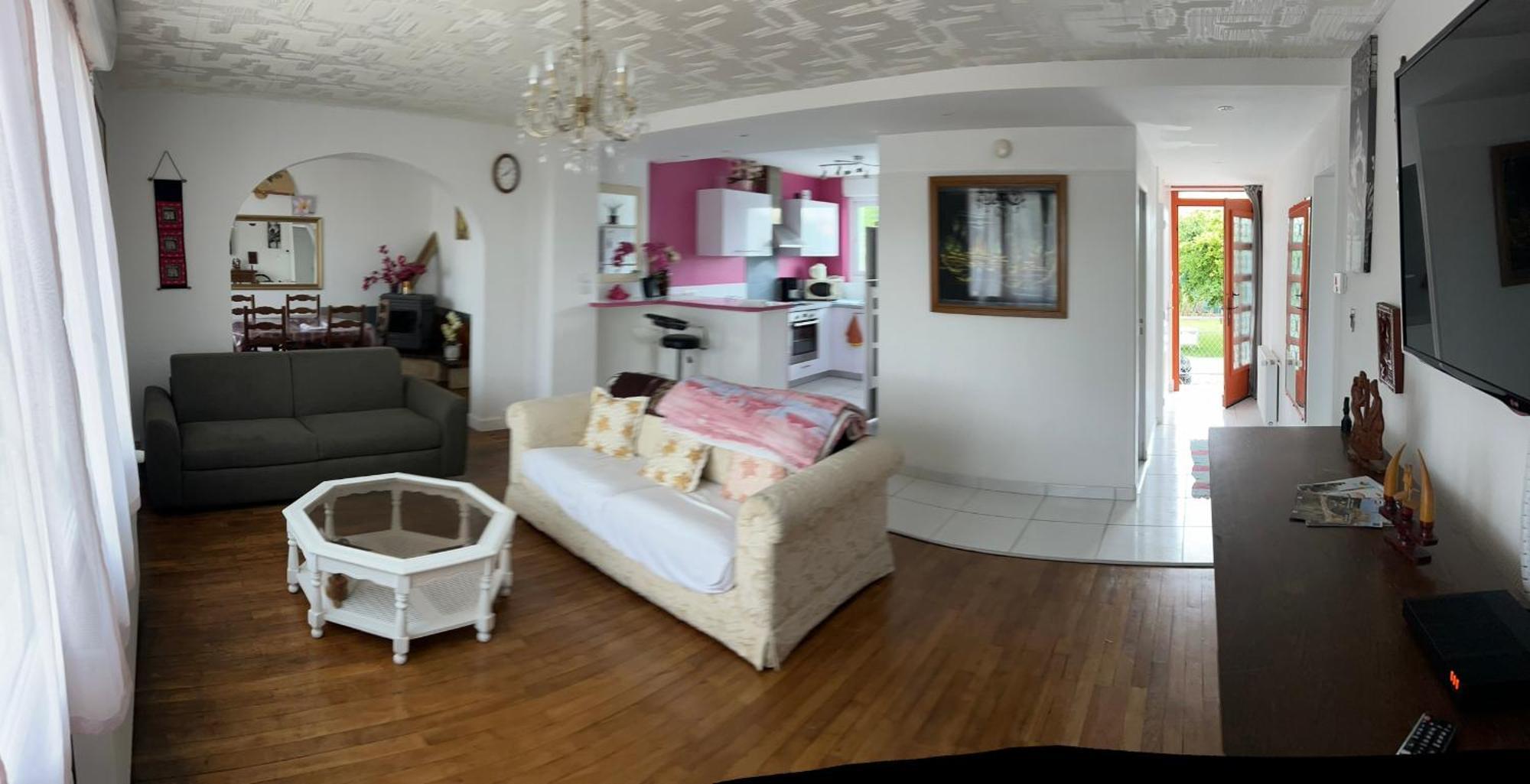 5Min Futuroscope 80M2 - 3 Chambres - Parking Prive - Wifi - Jardin Chasseneuil-du-Poitou Exterior foto